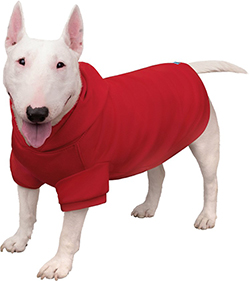 Barksi Textile Худи для собак, красное
