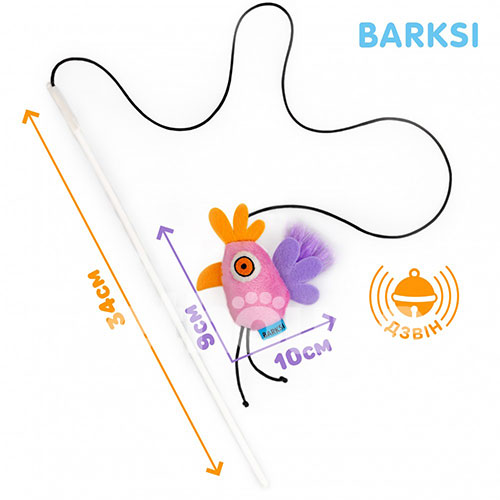 Barksi Вудка з папугою для котів