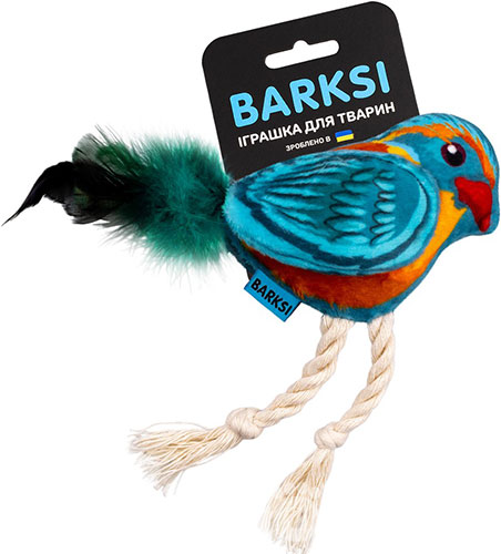 Barksi Птичка с колокольчиком для кошек