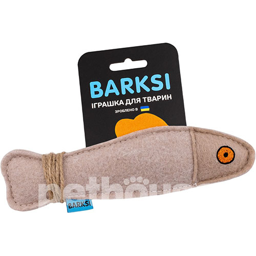 Barksi Рыбка с веревкой для кошек