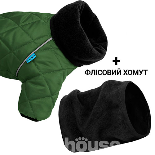 Barksi Textile Комбінезон для собак, зелений