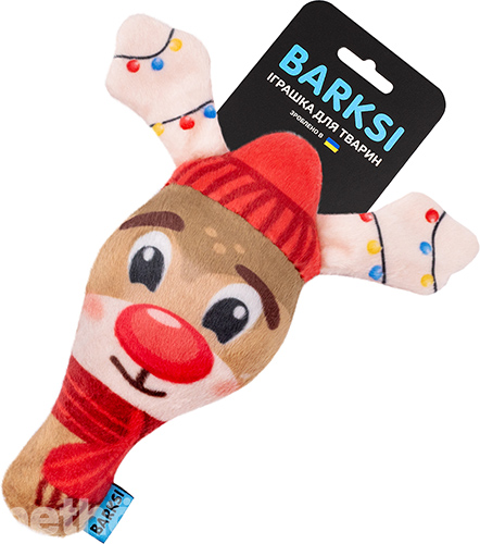 Barksi Олень з пискавкою для собак