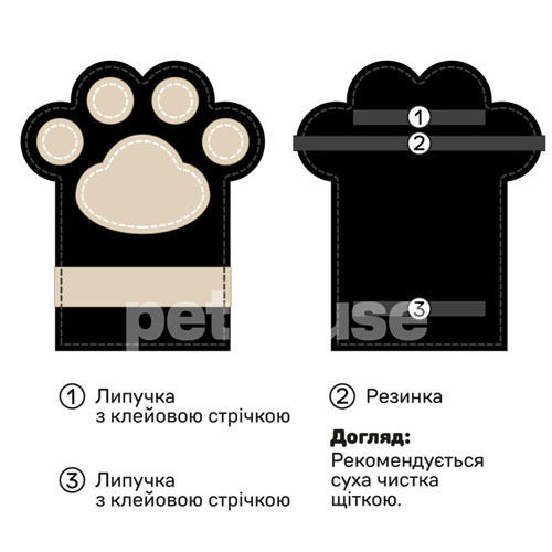 Barksi Textile Кігтеточка "Лапка" для котів