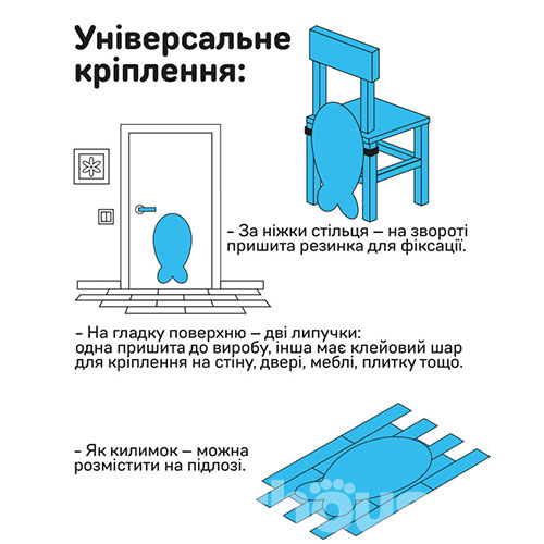 Barksi Textile Кігтеточка "Лапка" для котів