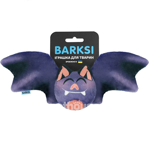 Barksi Летучая мышь с пищалкой для собак