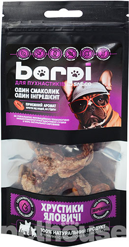 Barpi "Хрустики яловичі" для собак