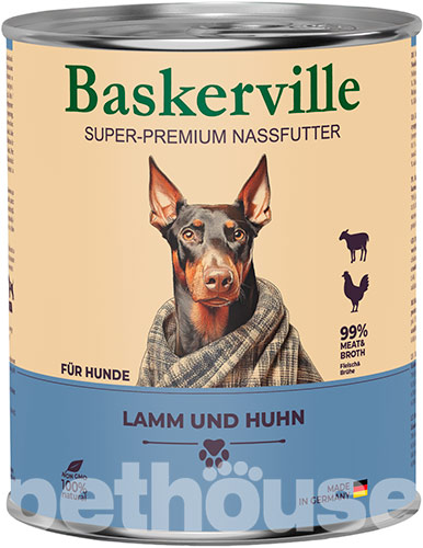 Baskerville Ягненок и петух для собак