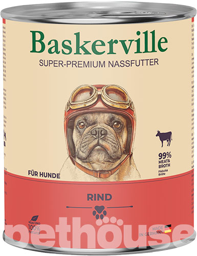 Baskerville Яловичина для собак