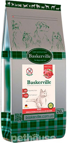 Baskerville Grain Free Cat Adult Beef
