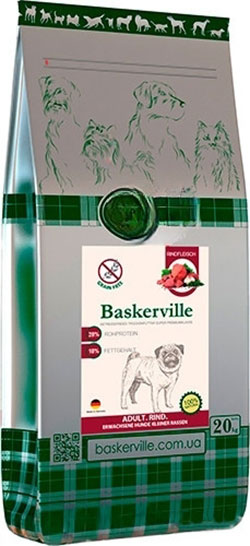 Baskerville Grain Free Dog Adult Small Breed