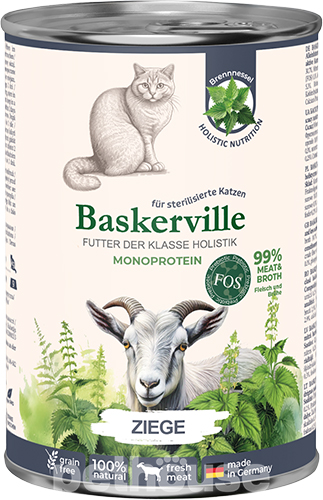 Baskerville Monoprotein Коза для котів