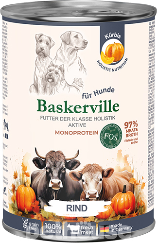 Baskerville Monoprotein Говядина для собак