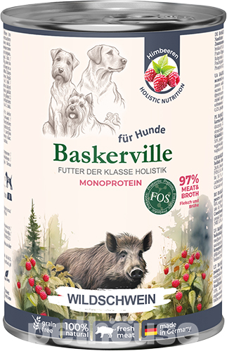 Baskerville Monoprotein Дикий кабан для собак