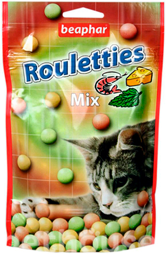 Beaphar Rouletties Mix - смесь рулетиков для кошек