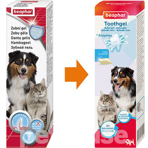 Beaphar Dog-a-Dent gel Гель для чистки зубов собак и кошек