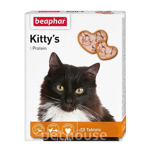 Beaphar Kitty's Protein - вітаміни для дорослих котів