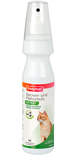 Beaphar Spot On Spray Натуральный спрей от блох для кошек