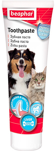 Beaphar Toothpaste Liver Зубна паста зі смаком печінки для собак і котів