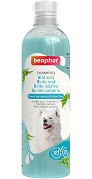 Beaphar Shampoo Green Tea & Aloe Vera Шампунь для собак з білосніжною шерстю