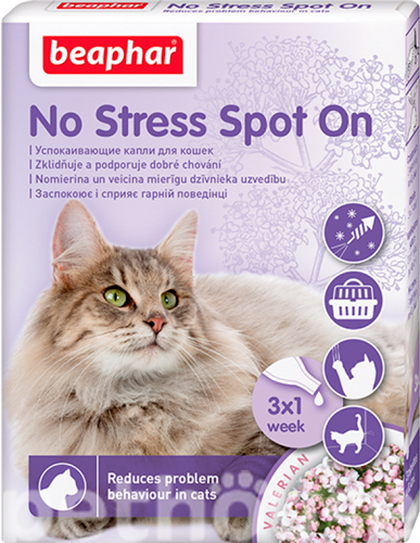 Beaphar No Stress Spot On краплі антистрес для котів