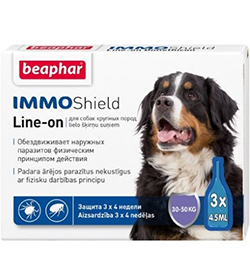 Beaphar IMMO Shield Краплі від бліх і кліщів для собак від 30 до 50 кг