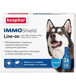 Beaphar IMMO Shield Краплі від бліх і кліщів для собак від 15 до 30 кг
