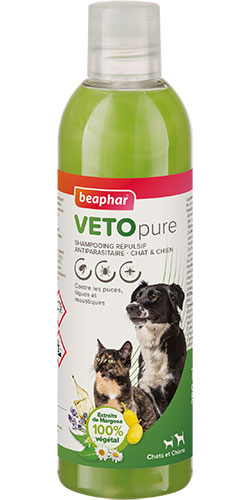 Beaphar Veto Pure Шампунь від бліх і кліщів для котів и собак