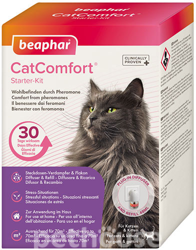 Beaphar CatComfort Calming Diffuser Устройство для снятия стресса у кошек 