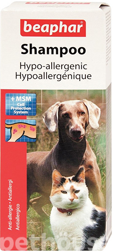 Beaphar Hypo-Allergenic Shampoo Гіпоалергенний шампунь для котів і собак