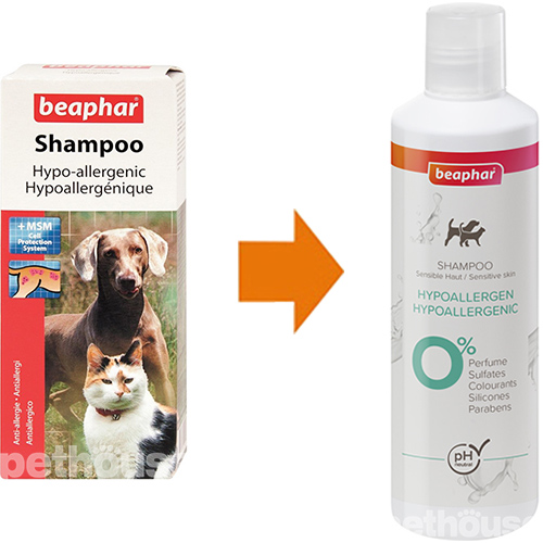 Beaphar Hypoallergenic Shampoo Гіпоалергенний шампунь для котів і собак
