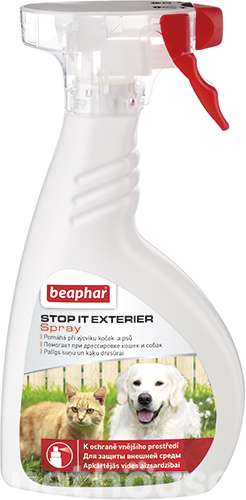 Beaphar Stop It Exterier Spray Спрей для отпугивания кошек и собак на улице