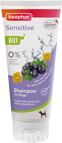 Beaphar Bio Shampoo Sensitive Французький шампунь для собак із чутливою шкірою