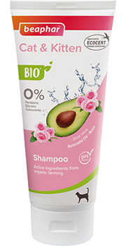 Beaphar Bio Shampoo Cat & Kitten Французский шампунь для взрослых кошек и котят