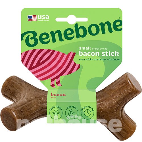 Benebone Bacon Stick Жувальна іграшка зі смаком бекону для собак
