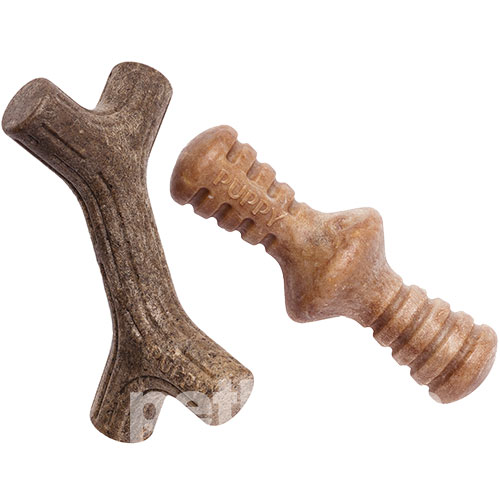 Benebone Puppy Pack Maplestick & Zaggler Набір жувальних іграшок з різними смаками для цуценят