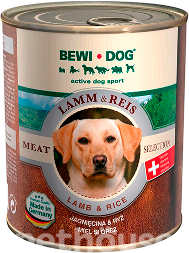 Bewi Dog з ягням та рисом