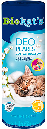 Biokat's DEO Pearls Cotton Blossom - дезодорант для кошачьего туалета