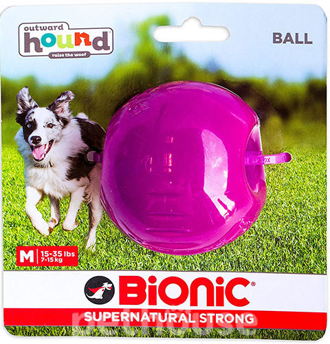 Bionic Ball Мяч для лакомств для собак, средний, фото 3