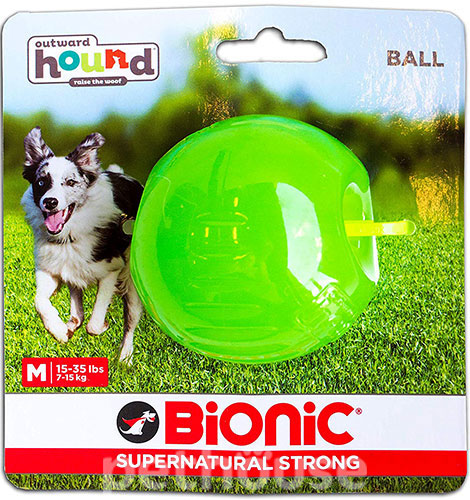 Bionic Ball Мяч для лакомств для собак, средний, фото 4
