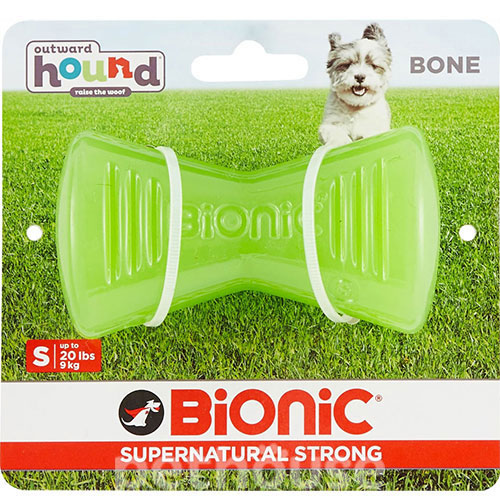 Bionic Bone Игрушка-косточка для лакомств для собак, малая, фото 6