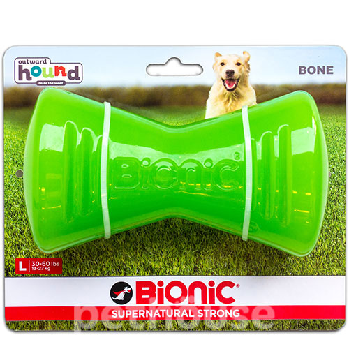 Bionic Bone Іграшка-кісточка для ласощів для собак, велика, фото 6