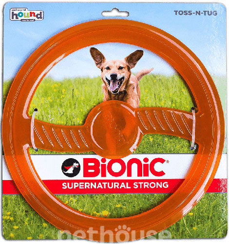 Bionic Toss-N-Tug Игрушка-кольцо для собак, фото 4