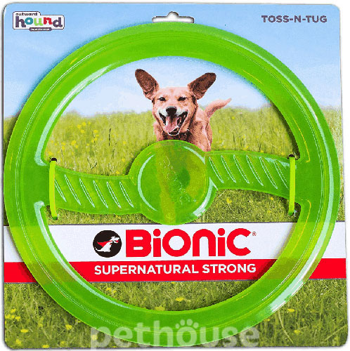 Bionic Toss-N-Tug Игрушка-кольцо для собак, фото 6