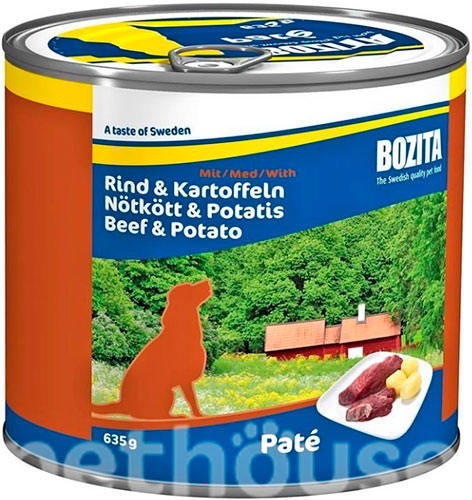 Bozita с говядиной и картофелем для собак