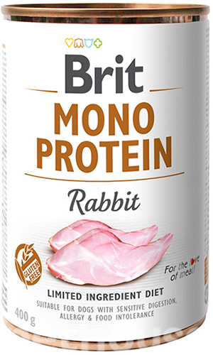Brit Mono Protein Dog с кроликом