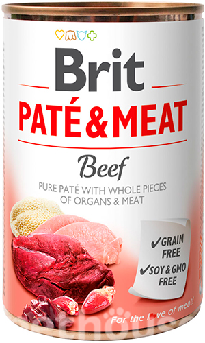 Brit Pate & Meat Dog с говядиной