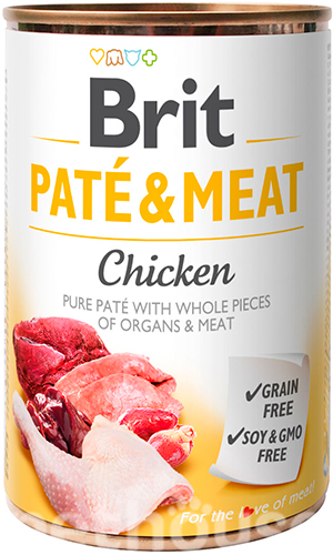 Brit Pate & Meat Dog с курицей