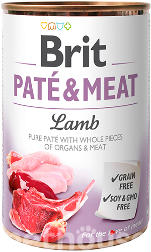 Brit Pate & Meat Dog с ягненком