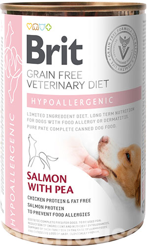 Brit VD Hypoallergenic Dog Cans