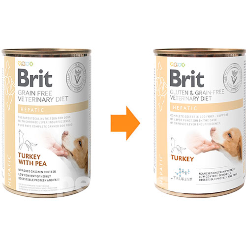 Brit Veterinary Diet Hepatic Dog Cans